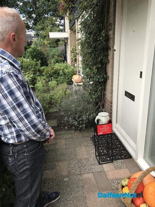 1,5 meter collecte voor de Nierstichting - Foto: Ingezonden foto