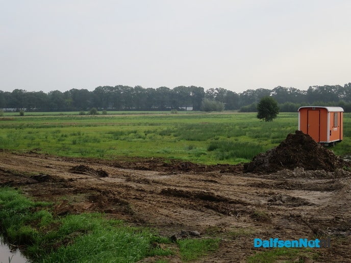 Oude weteringen rond Soeslo worden gedicht - Foto: Wim