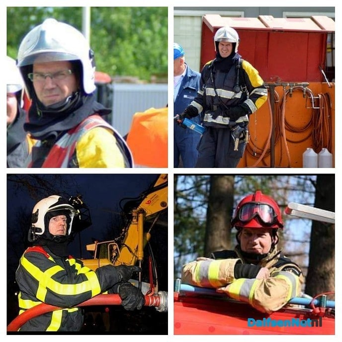 Ron 30 jaar vrijwillige brandweerman - Foto: Ingezonden foto