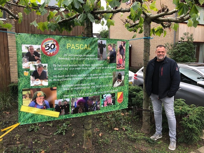 Pascal Maats 50 jaar - Foto: Ingezonden foto