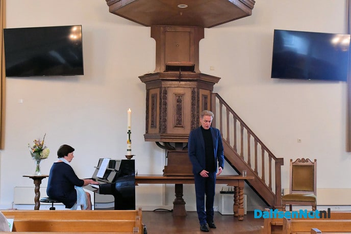 Dichterliebe van Schumann vanuit de Grote Kerk te Nieuwleusen - Foto: Johan Bokma