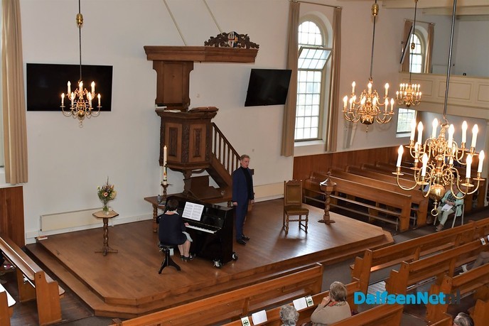 Dichterliebe van Schumann vanuit de Grote Kerk te Nieuwleusen - Foto: Johan Bokma