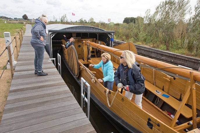 Uitsluitend nog dames op de Dalfser Vechtzomp… - Foto: Geert Bistervels