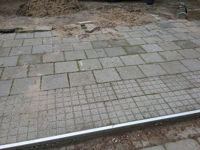 Ontstenen van het campingterrein - Foto: Ingezonden foto