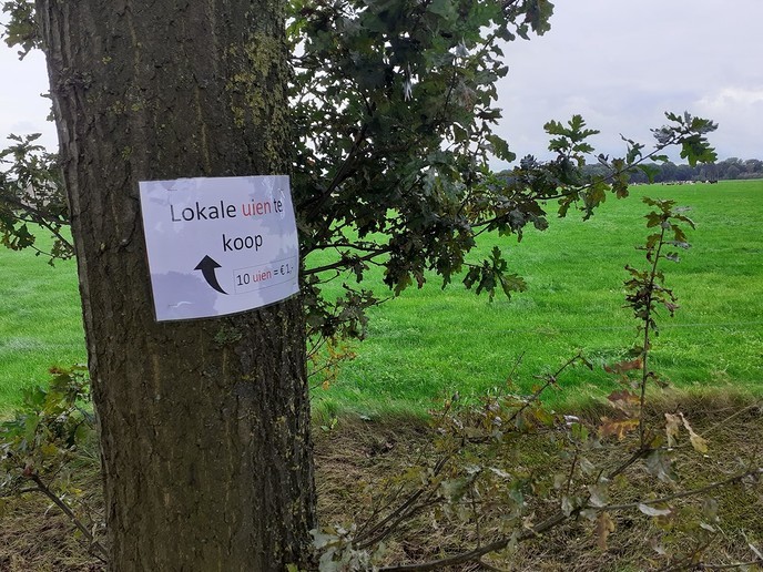 Lokale uien en zo - Foto: William uit Dedemsvaart