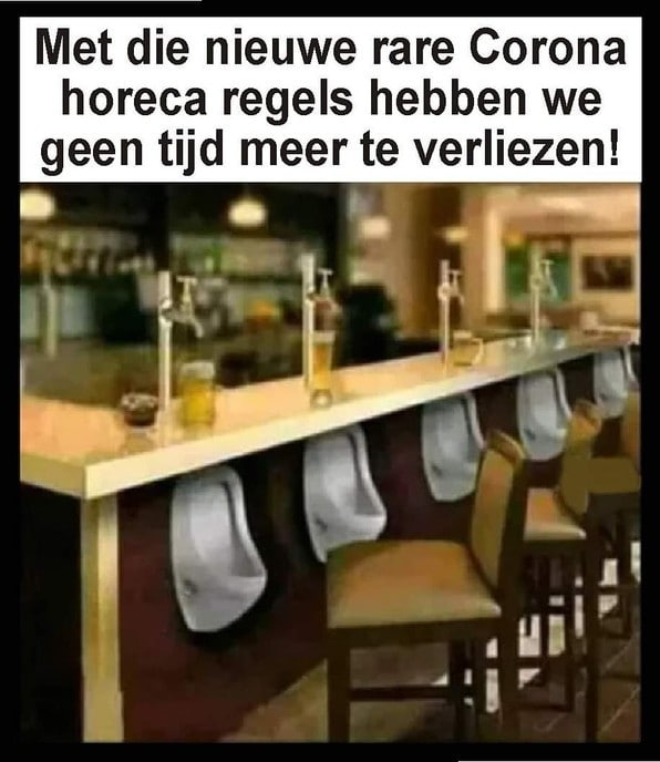 Humor in coronatijd - Foto: Ingezonden foto