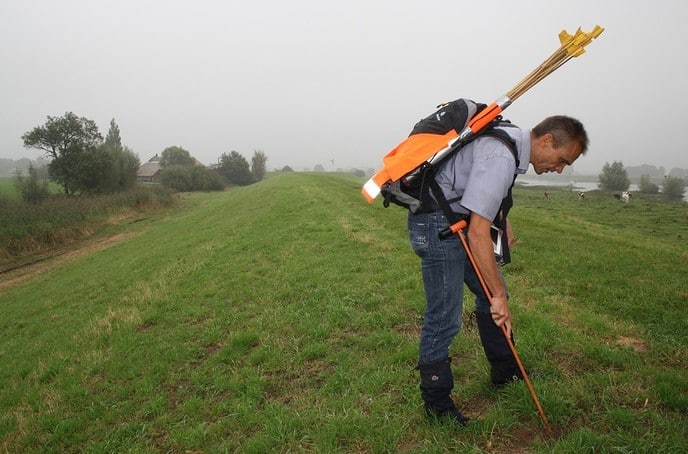 Waterschap inspecteert dijken - Foto: Eigen geleverde foto