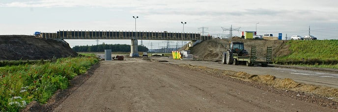 Voortgang nieuwe tracé Hessenweg - Foto: Paul Scholten
