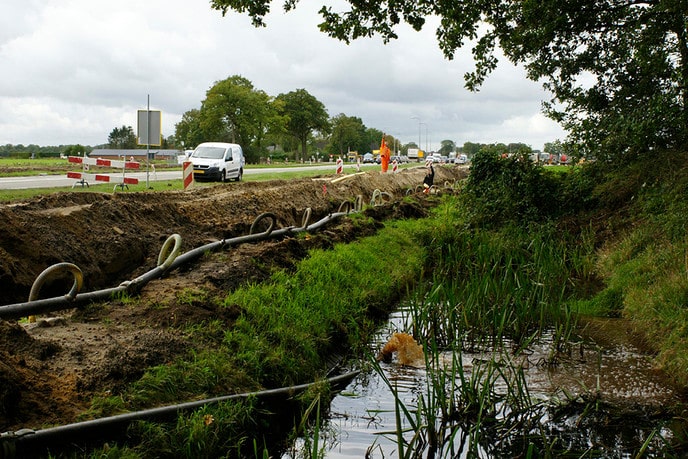 Actuele foto’s werkzaamheden Hessenweg - Foto: Paul Scholten