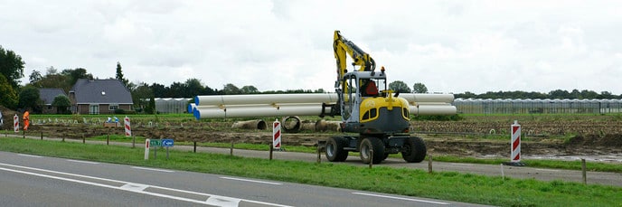 Actuele foto’s werkzaamheden Hessenweg - Foto: Paul Scholten