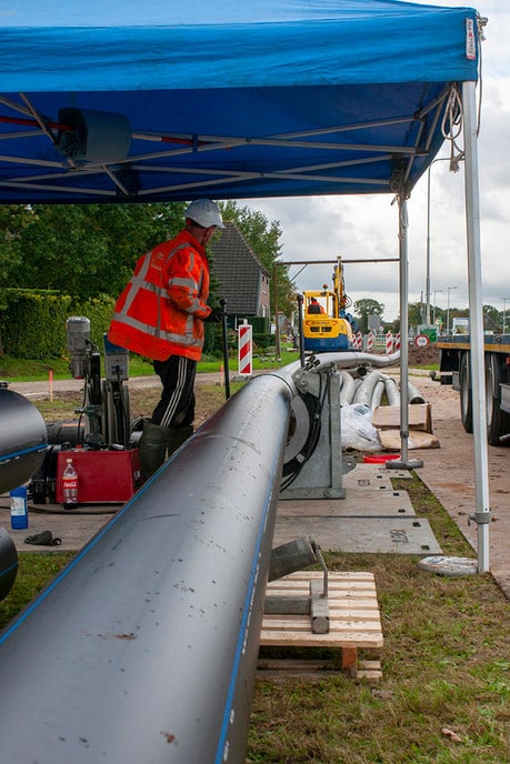 Actuele foto’s werkzaamheden Hessenweg - Foto: Paul Scholten