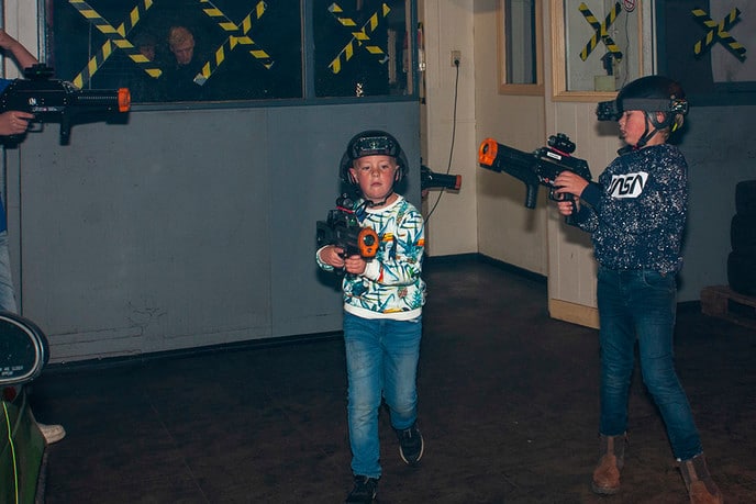 Lasergamen in Dalfsen is gestart - Foto: Paul Scholten