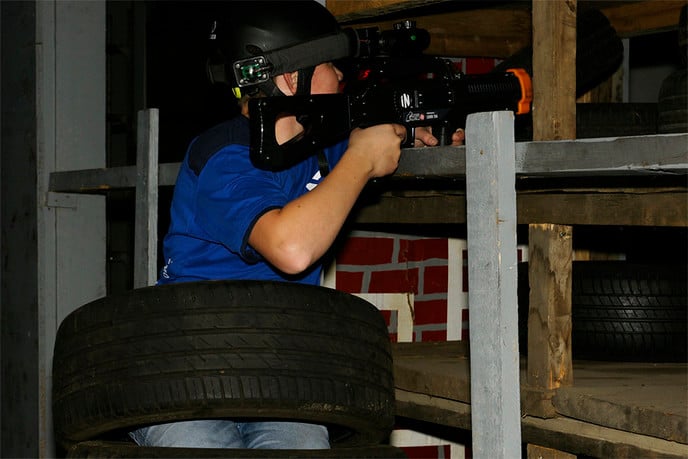 Lasergamen in Dalfsen is gestart - Foto: Paul Scholten
