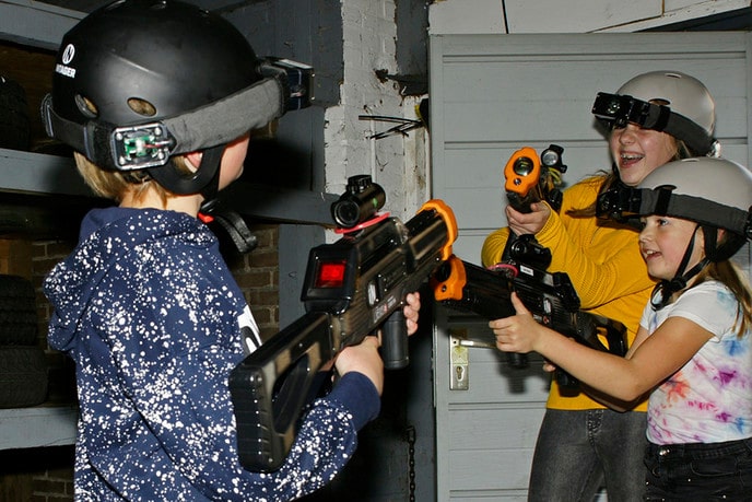 Lasergamen in Dalfsen is gestart - Foto: Paul Scholten