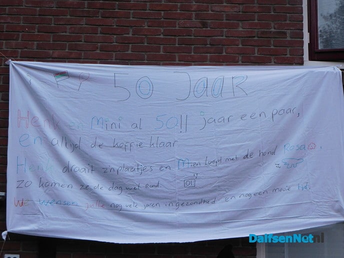 50 jaar echtpaar - Foto: Ingezonden foto