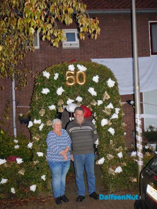 50 jaar echtpaar - Foto: Ingezonden foto