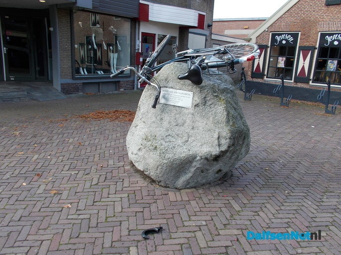 Vernieling of grapje?