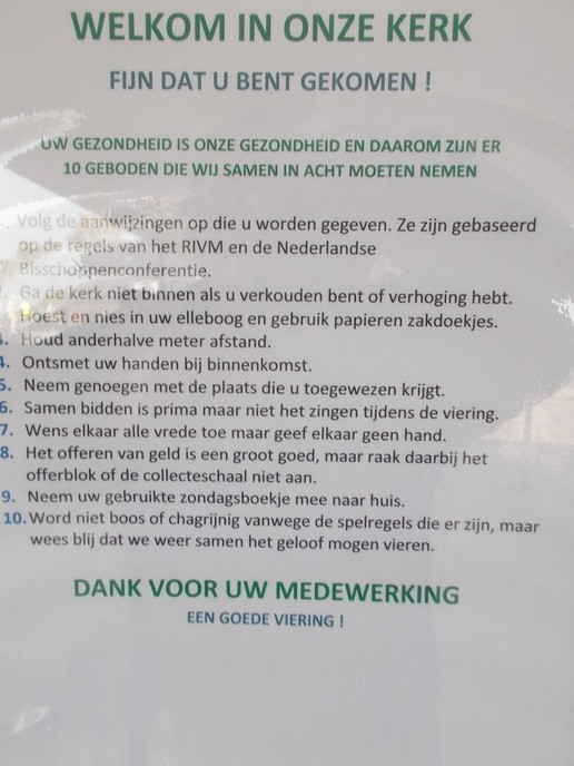 De tien geboden zien er nu wel anders uit