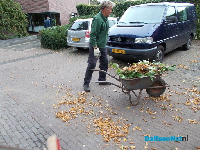 Mannen met groene vingers
