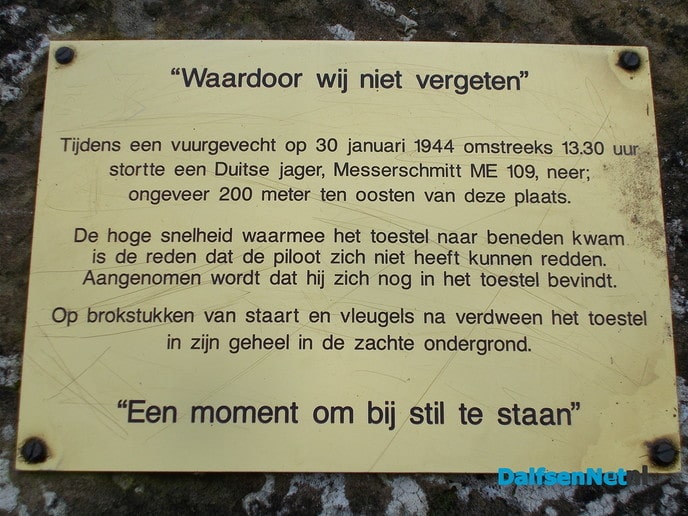 Plek neergestorte vliegtuig hermetisch afgesloten