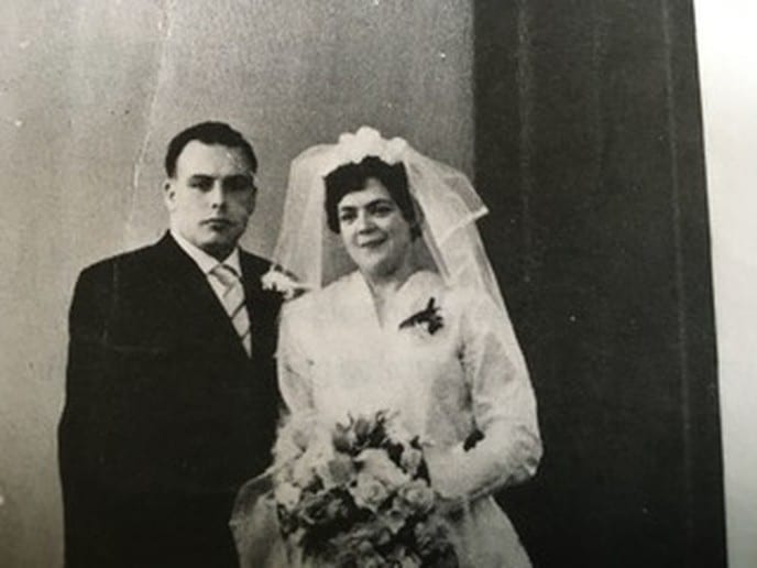 60 jaar getrouwd: Fia en Herman - Foto: Ingezonden foto