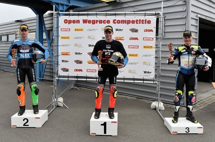Laatste race eerste podium voor Stolte - Foto: Ingezonden foto