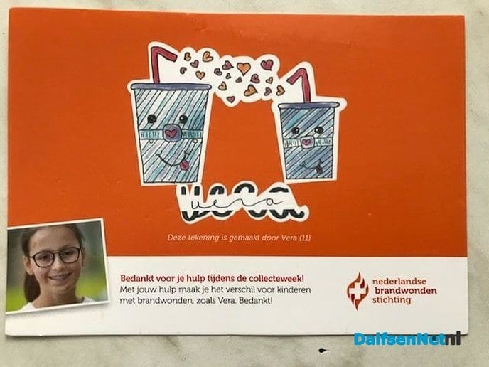 Collecte Brandwonden Stichting - Foto: Ingezonden foto