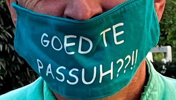 Mondkapjes in het gemeentehuis - Foto: Ingezonden foto