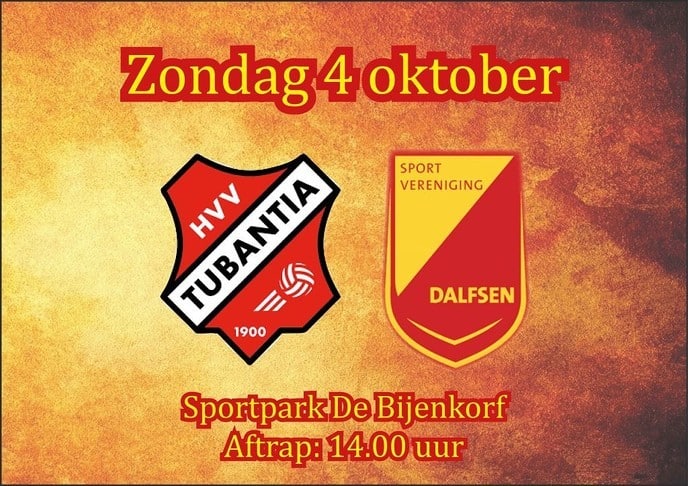 Dalfsen zonder publiek in Twente tegen Tubantia - Foto: Eigen geleverde foto