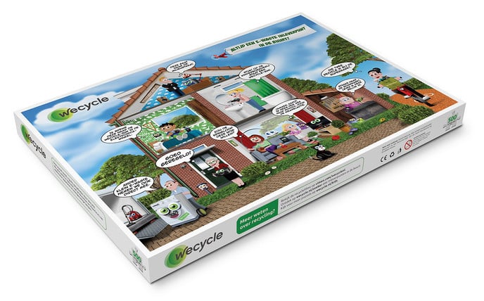 Kans op gratis puzzel bij de milieustraat - Foto: Eigen geleverde foto