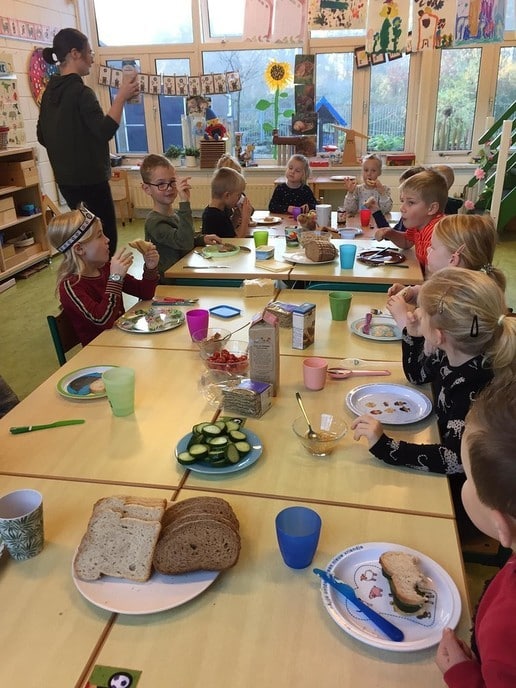 Biologisch schoolontbijt in Heino - Foto: Ingezonden foto