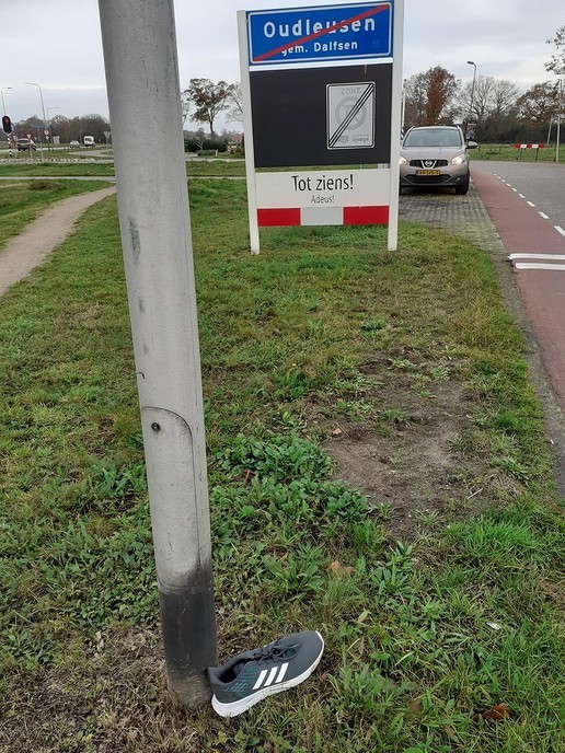 Adidas sneaker gevonden - Foto: William uit Dedemsvaart