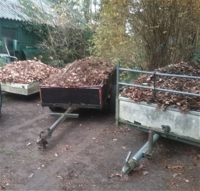 Flink met de natuur bezig