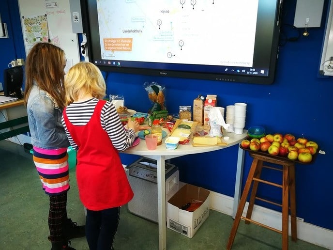 Biologisch schoolontbijt in Heino - Foto: Ingezonden foto
