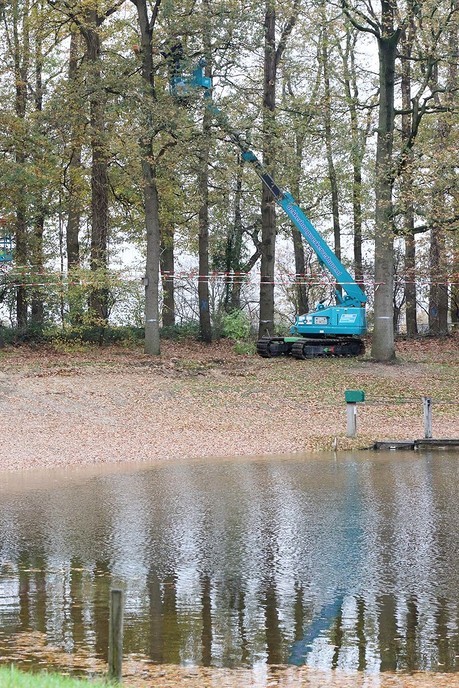 Bouw Klimbos Natuurlijk Heidepark van start - Foto: Hans Heerink