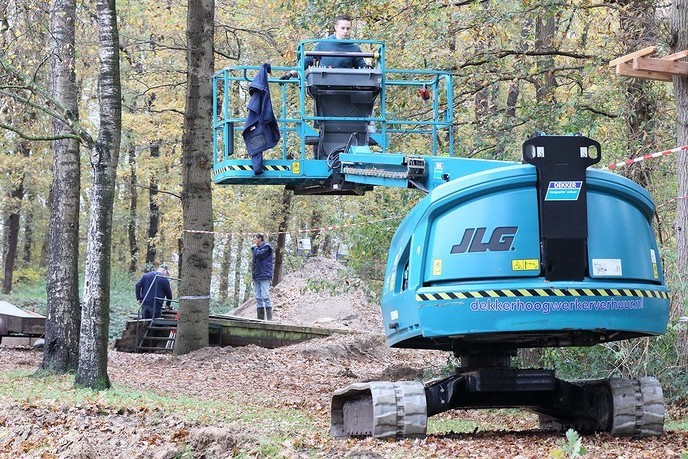 Bouw Klimbos Natuurlijk Heidepark van start - Foto: Hans Heerink