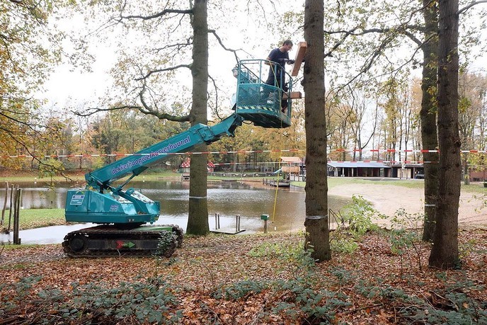 Bouw Klimbos Natuurlijk Heidepark van start - Foto: Hans Heerink