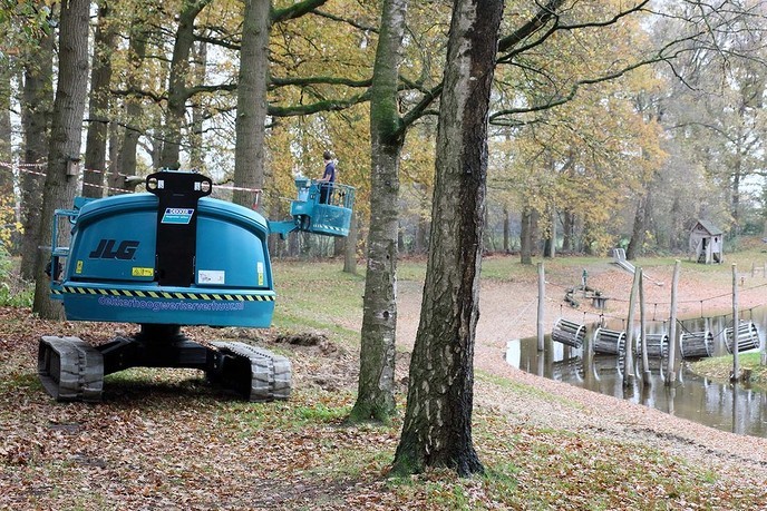 Bouw Klimbos Natuurlijk Heidepark van start - Foto: Hans Heerink