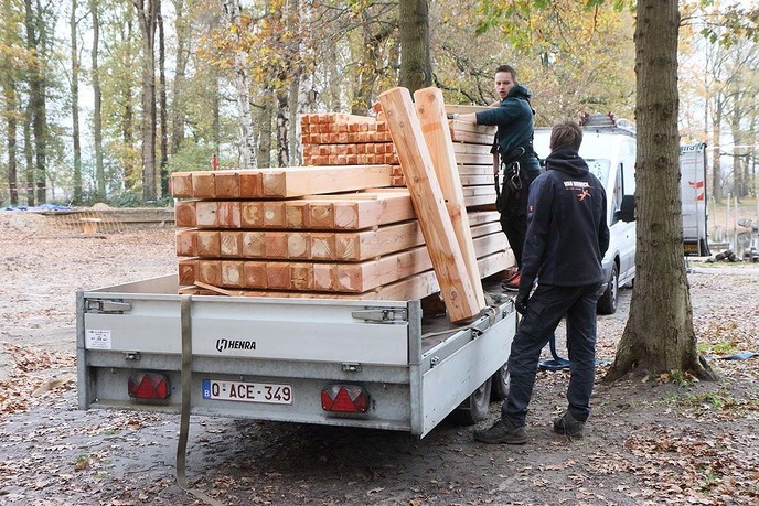 Bouw Klimbos Natuurlijk Heidepark van start - Foto: Hans Heerink