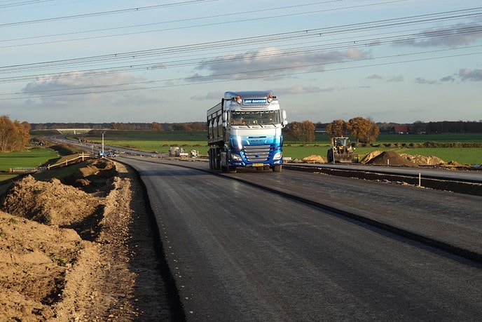 Actuele foto’s nieuwe tracé Hessenweg - Foto: Paul Scholten