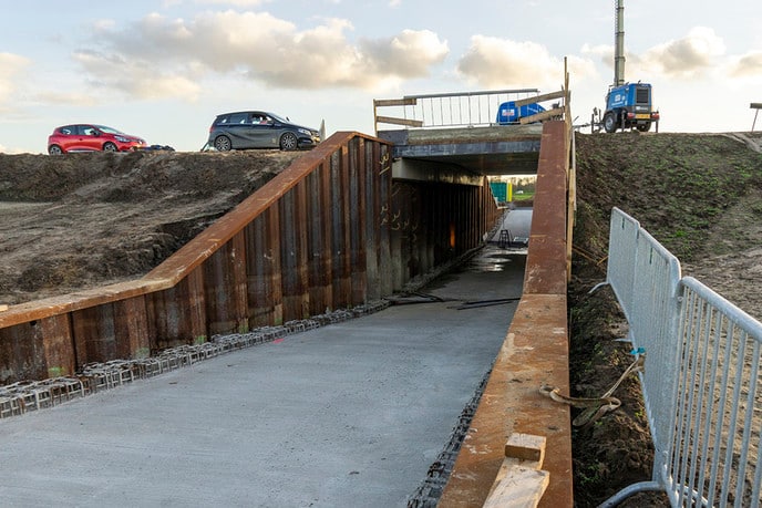 Actuele foto’s nieuwe tracé Hessenweg - Foto: Paul Scholten