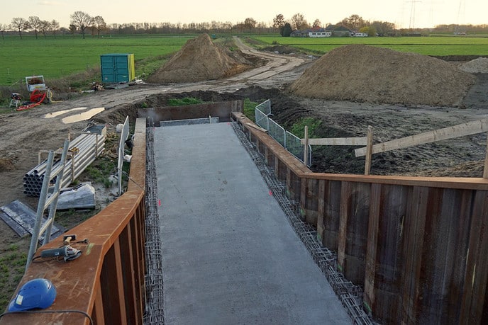 Actuele foto’s nieuwe tracé Hessenweg - Foto: Paul Scholten