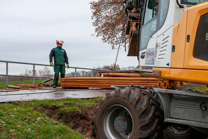 Nieuwe aanlegsteigers voor kano’s - Foto: Paul Scholten