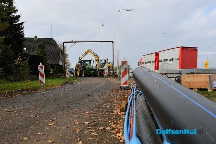 Werkzaamheden aan parallelwegen Hessenweg - Foto: Johan Bokma