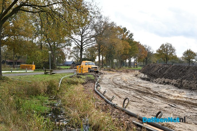 Werkzaamheden aan parallelwegen Hessenweg - Foto: Johan Bokma