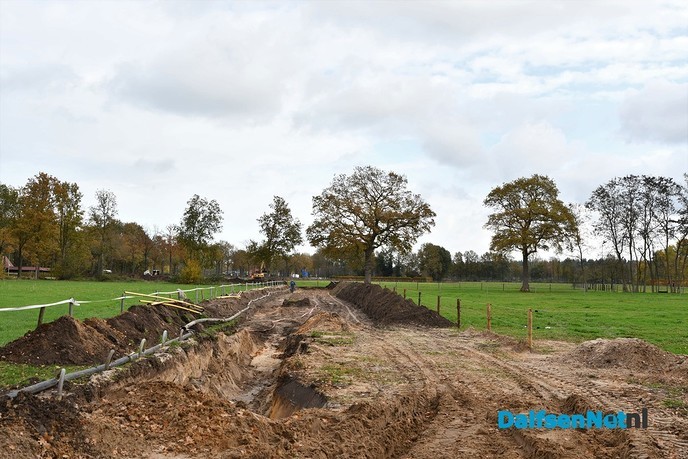 Werkzaamheden aan parallelwegen Hessenweg - Foto: Johan Bokma