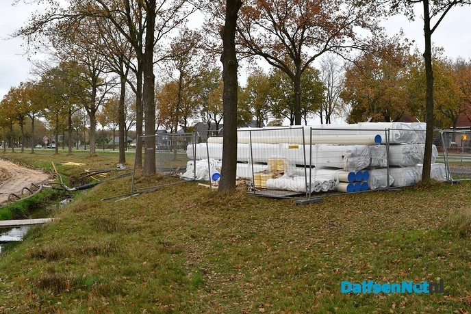 Werkzaamheden aan parallelwegen Hessenweg - Foto: Johan Bokma