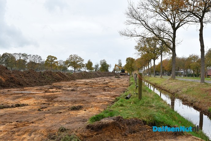 Werkzaamheden aan parallelwegen Hessenweg - Foto: Johan Bokma
