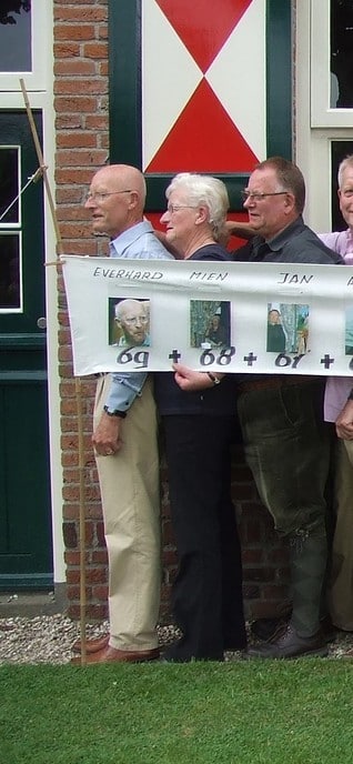 Geraden, maar geen miljonair - Foto: Wim