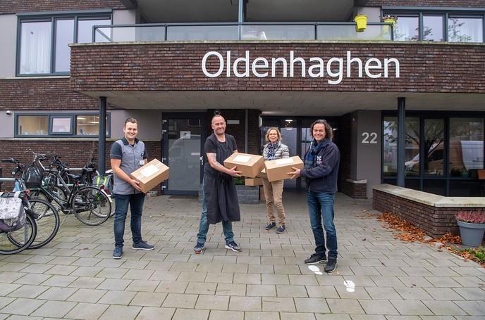 Rotary steekt zorgmedewerkers hart onder de riem - Foto: Eigen geleverde foto